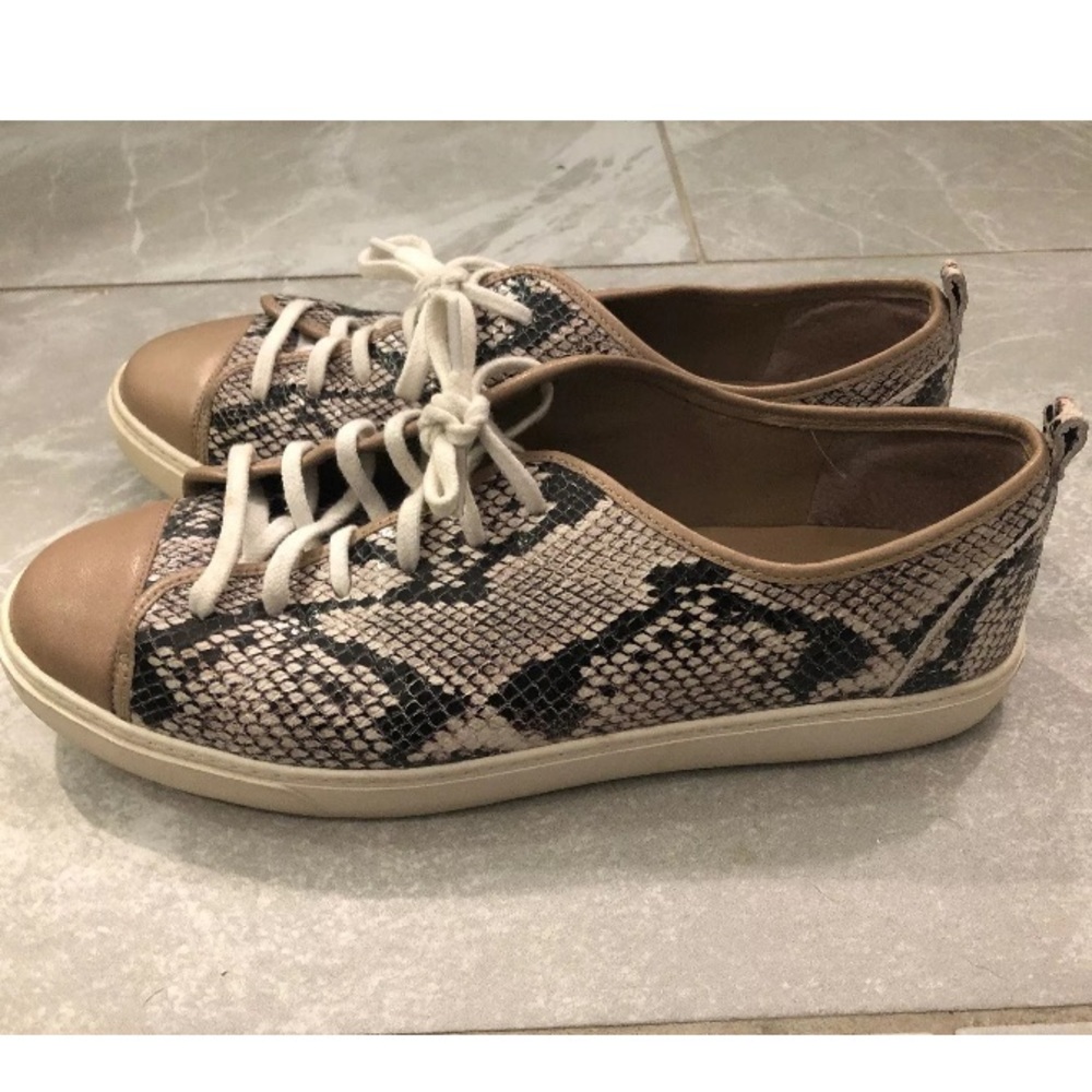 Cole Haan Grand Os Snakeskin Sneekers 8.5
